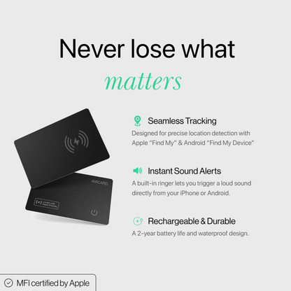 AIRCARD 2.0 Tracking Card
